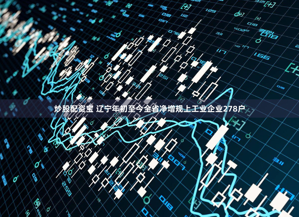 炒股配资宝 辽宁年初至今全省净增规上工业企业278户